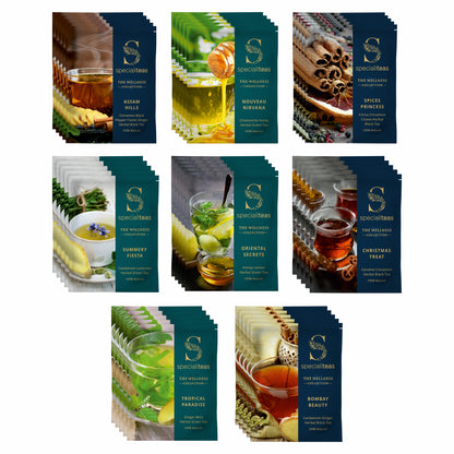 Cherise Specialiteas Assorted Gift Box of Black Teas and Green Teas