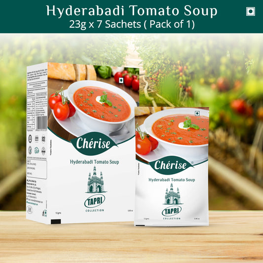 Cherise Tapri Premium Hyderabadi Tomato Soup Premix (13 g x 7 Sachets)