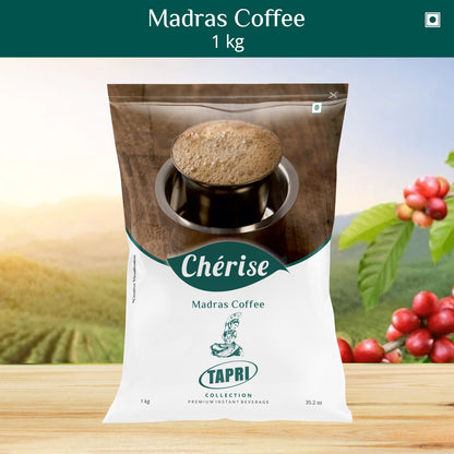 Cherise Tapri Premium Madras Coffee Instant Premix (1 kg Pouch)