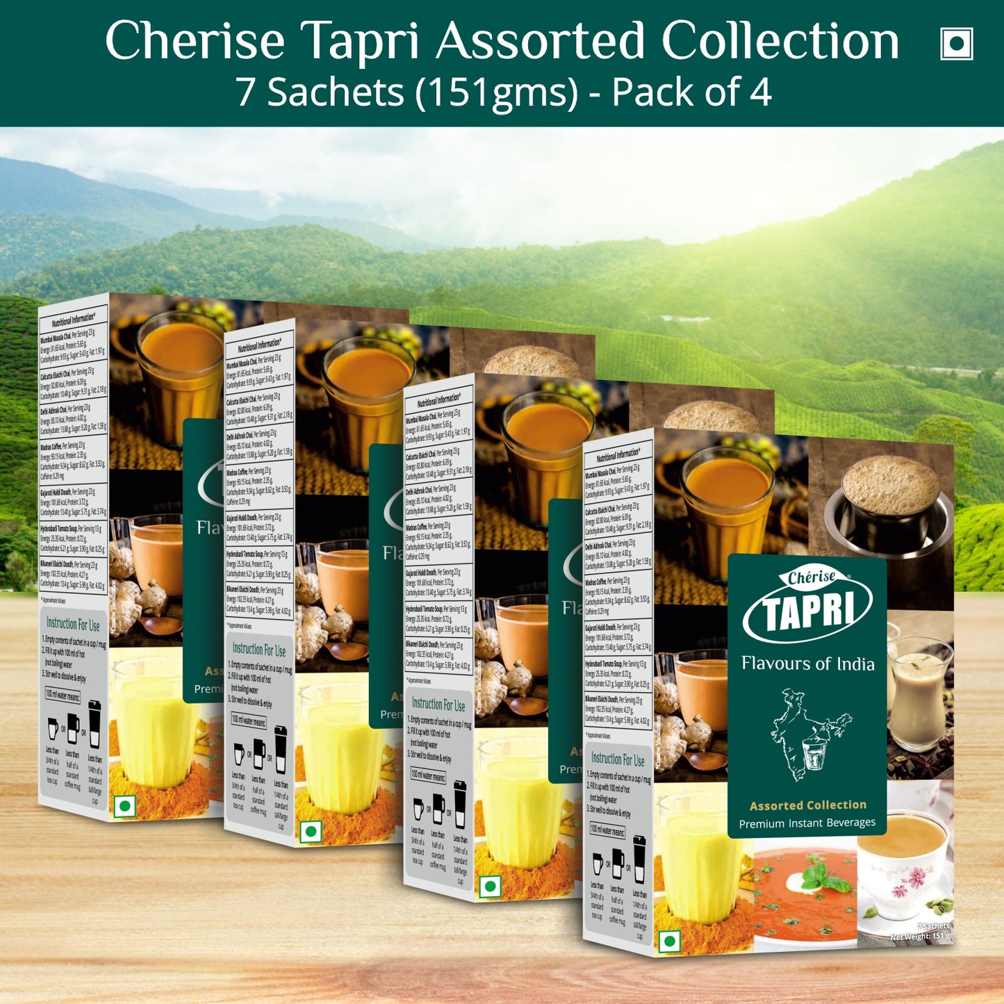 Cherise Tapri Assorted Collection