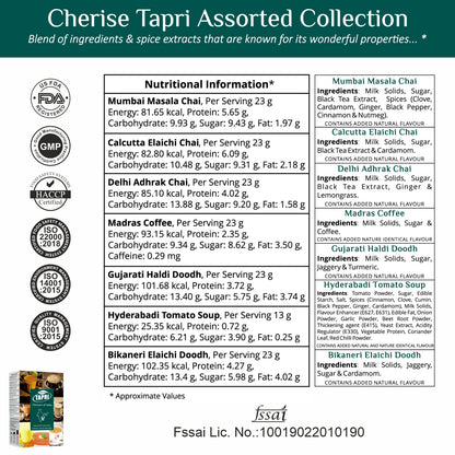 Cherise Tapri Assorted Collection