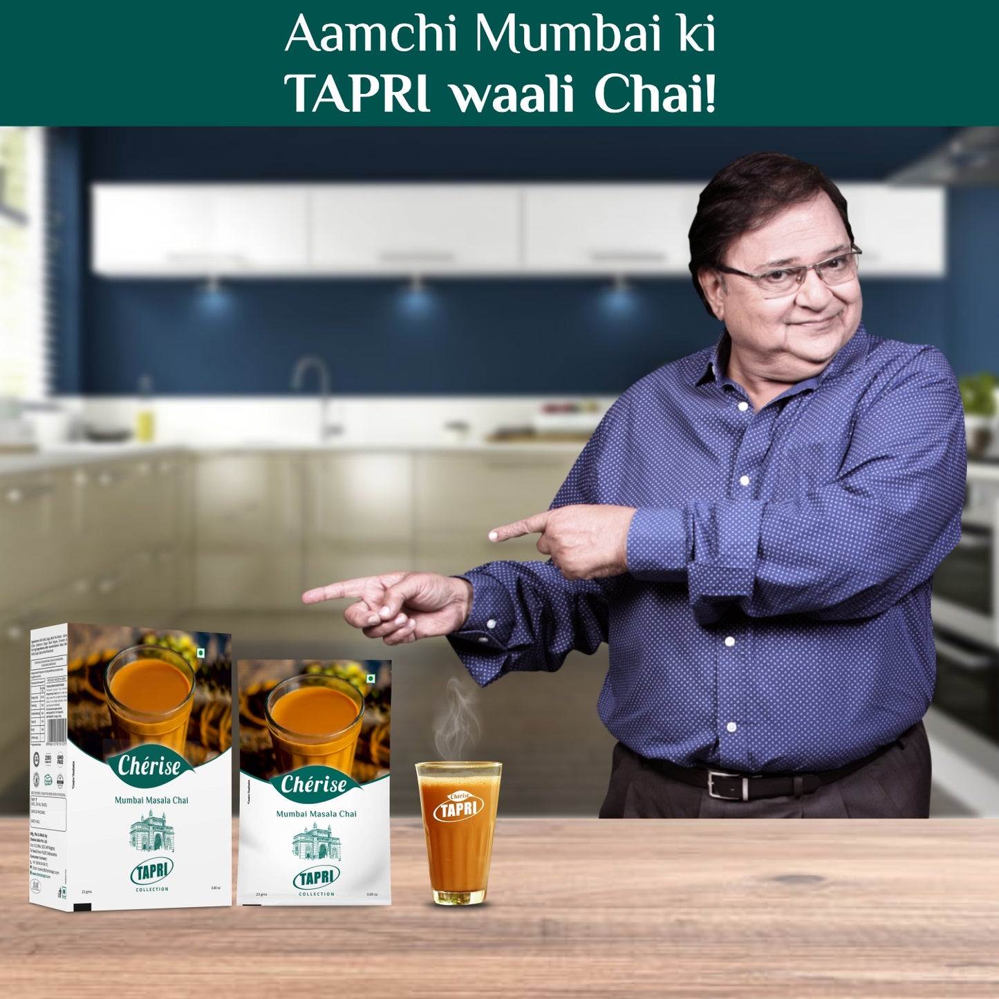 Cherise Tapri Premium Mumbai Masala Chai (23g x 7 sachets)