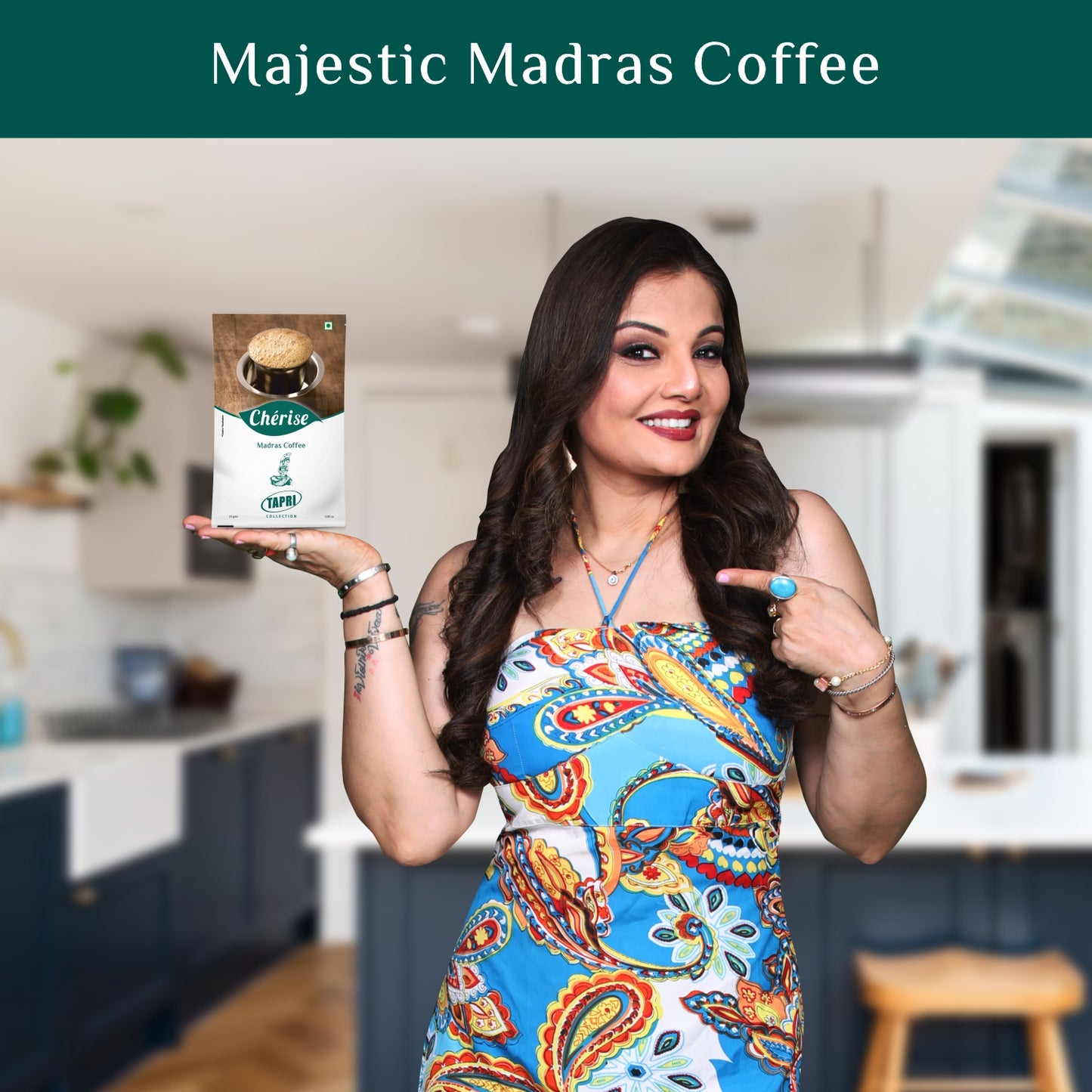 Cherise Tapri Premium Madras Coffee Instant Premix (23 g x 7 Sachets)