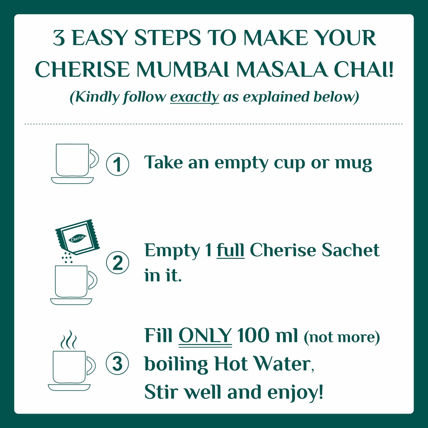 Cherise Tapri Premium Mumbai Masala Chai (23g x 7 sachets)