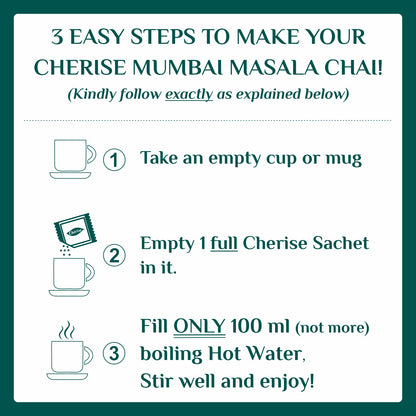 Cherise Tapri Premium Mumbai Masala Chai (23g x 7 sachets)