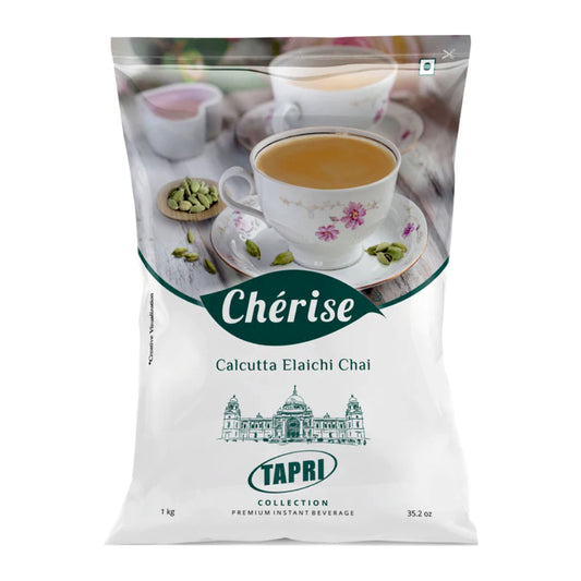 Cherise Tapri Premium Calcutta Elaichi Chai, Instant Tea Premix (1 Kg Pouch)