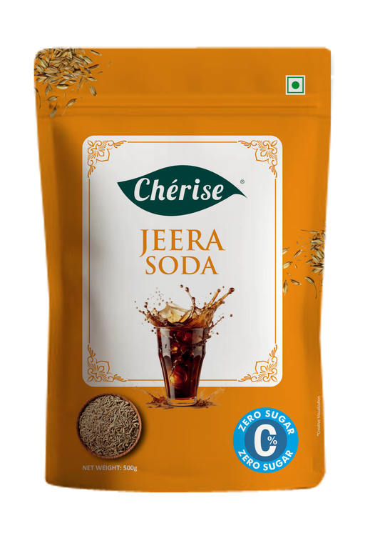 Cherise Jeera Soda, Instant Cold Premix (500g Pouch)