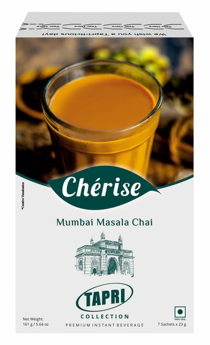Cherise Tapri Premium Mumbai Masala Chai 23g x 7 sachets (pack of 2)