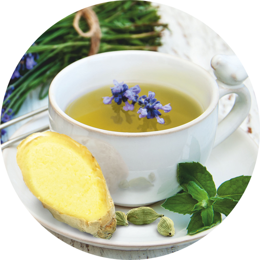 CARDAMOM LAVENDER GREEN TEA POD