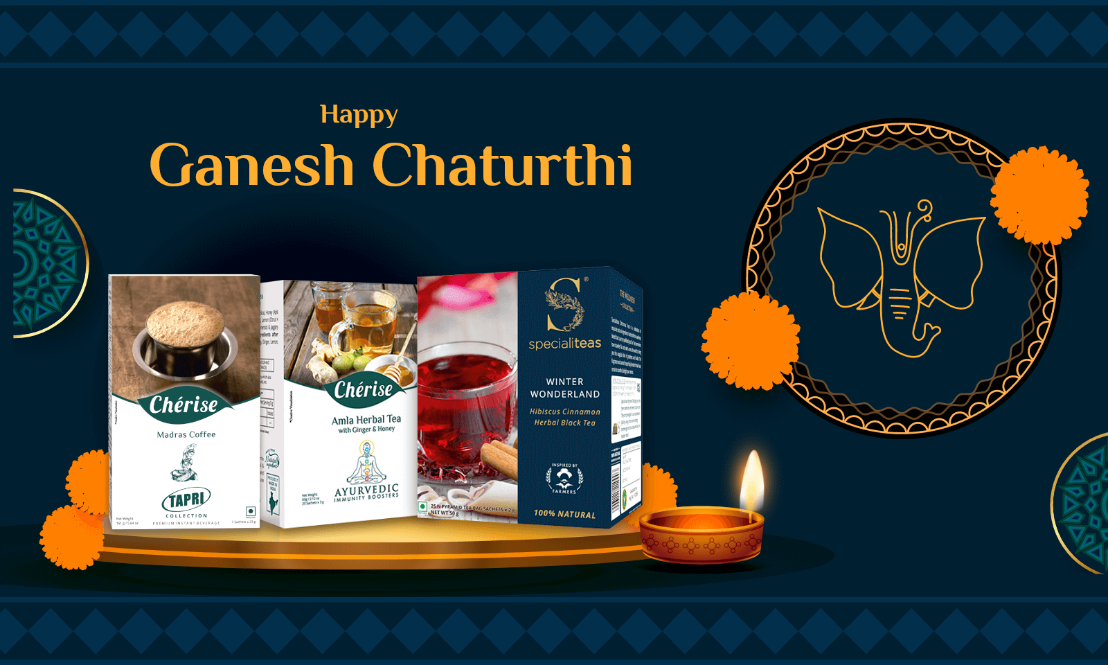 Perfect Teas for a Happy Ganesh Chaturthi | Cherise Global