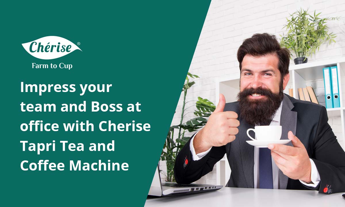 Impress Your Team and Boss at the Office with Cherise Tapri Tea and Coffee Machine