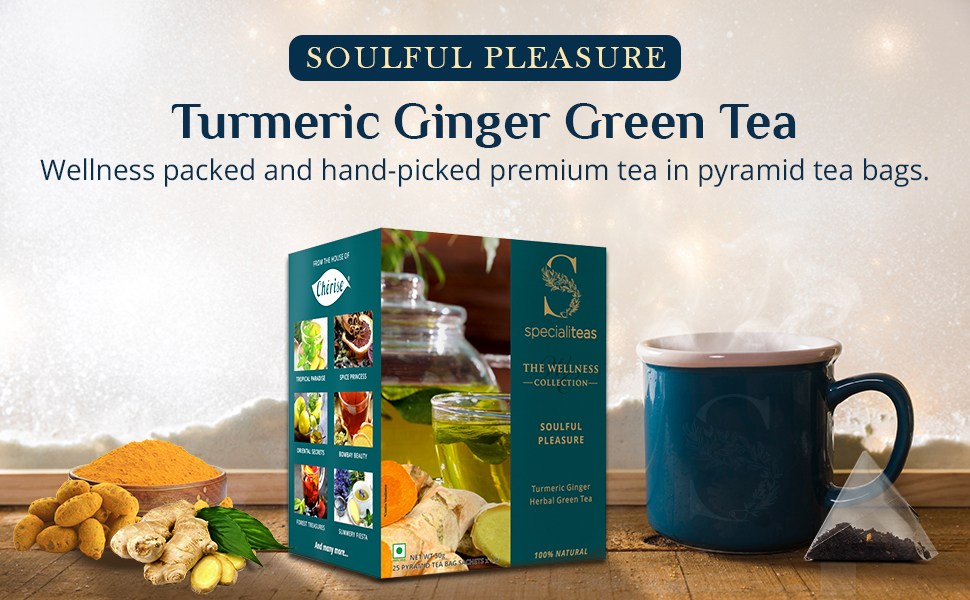Turmeric Tulsi Ginger Tea Bag  Buy Online Turmeric Tulsi Ginger T