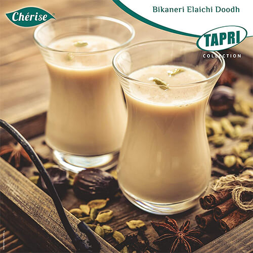 Cherise Tapri Premium Bikaneri Elaichi Doodh, Instant Milk Premix (1 Kg Pouch)