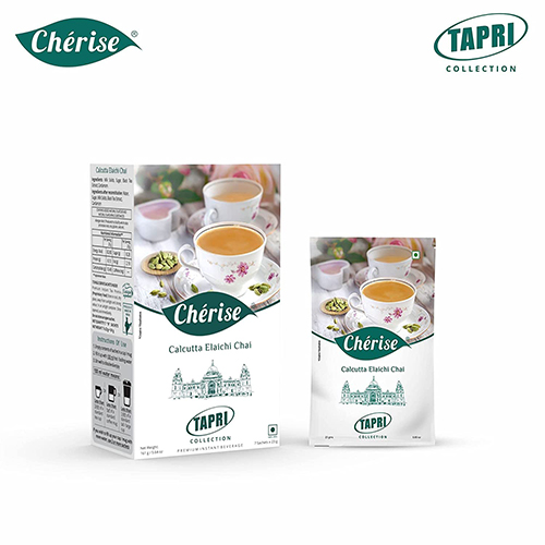 Cherise Tapri Combo of Premium Calcutta Elaichi Chai and Mumbai Masala Chai (23 g x 7 Sachets Each)