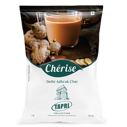Cherise Tapri Premium Delhi Adhrak Chai, Instant Tea Premix (1 kg Pouch)