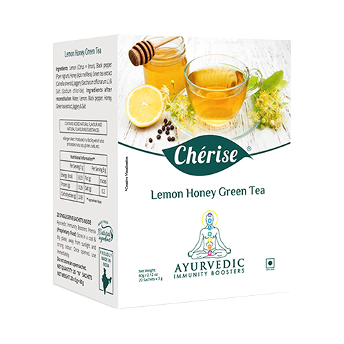 Lemon Honey Green Tea - Ayurvedic Immunity Booster