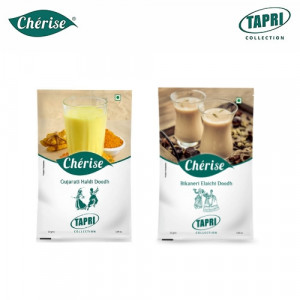 cherise-tapri-combo-of-gujarati-haldi-doodh-and-bikaneri-elaichi-doodh-instant-milk-premix-23-g-x-7-sachets-each