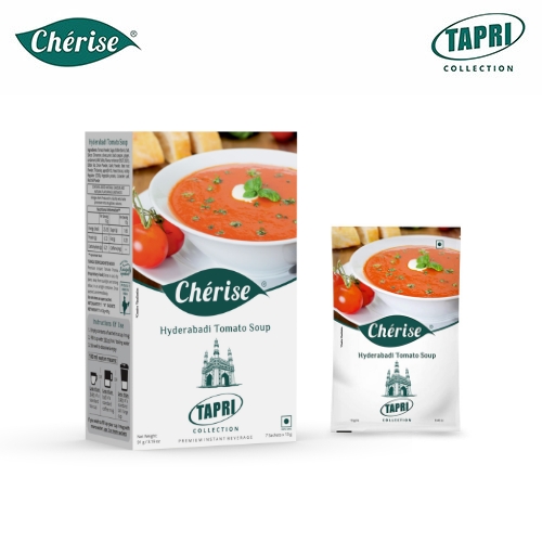 Cherise Tapri Premium Hyderabadi Tomato Soup Premix, 13 g x 7 Sachets (Pack of 2)
