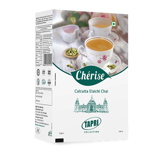 Cherise Tapri Premium Calcutta Elaichi Chai, Instant Tea Premix (23 g x 7 Sachets)