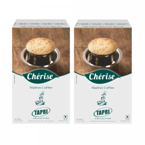 Cherise Tapri Premium Madras Coffee Instant Premix, 23 g x 7 Sachets (Pack of 2)