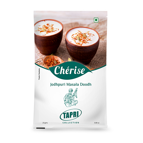 Cherise Tapri Premium Jodhpuri Masala Doodh, Instant Milk Premix (23 g x 7 Sachets)