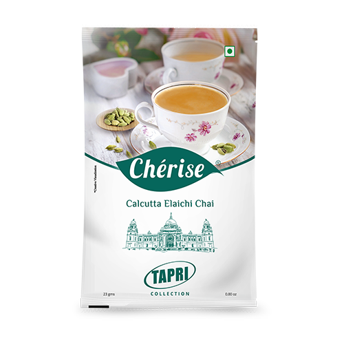 Cherise Tapri Premium Calcutta Elaichi Chai, Instant Tea Premix (23 g x 7 Sachets)