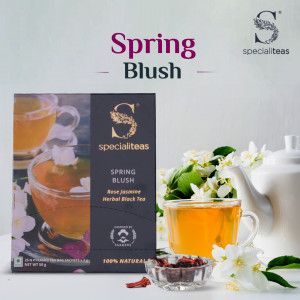 cherise-specialiteas-spring-blush-rose-jasmine-herbal-black-tea-25-tea-bags-x-2-gm-50-gm-100-natural-farm-fresh-range-of-exotic-teas-and-herbs