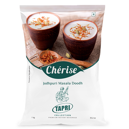 Cherise Tapri Premium Jodhpuri Masala Doodh, Instant Milk Premix (1 kg Pouch)