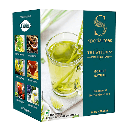 Specialiteas Mother Nature Lemongrass Herbal Green Tea